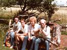 von links: Peter S, Wolfgang Ableidinger, Rudolf Frank und Fritz Glatzl